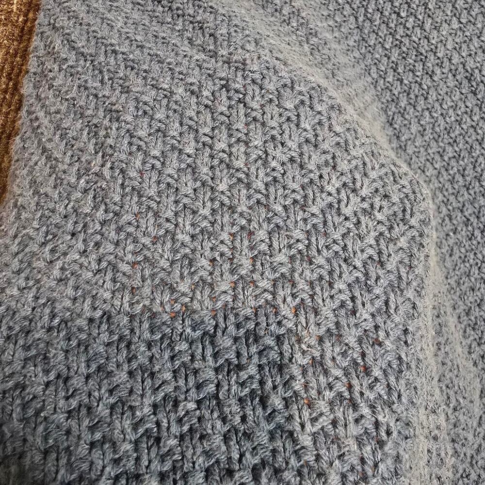 Vintage 80s Knitted made in USA sweater. mens XL - Picture 5 of 5
